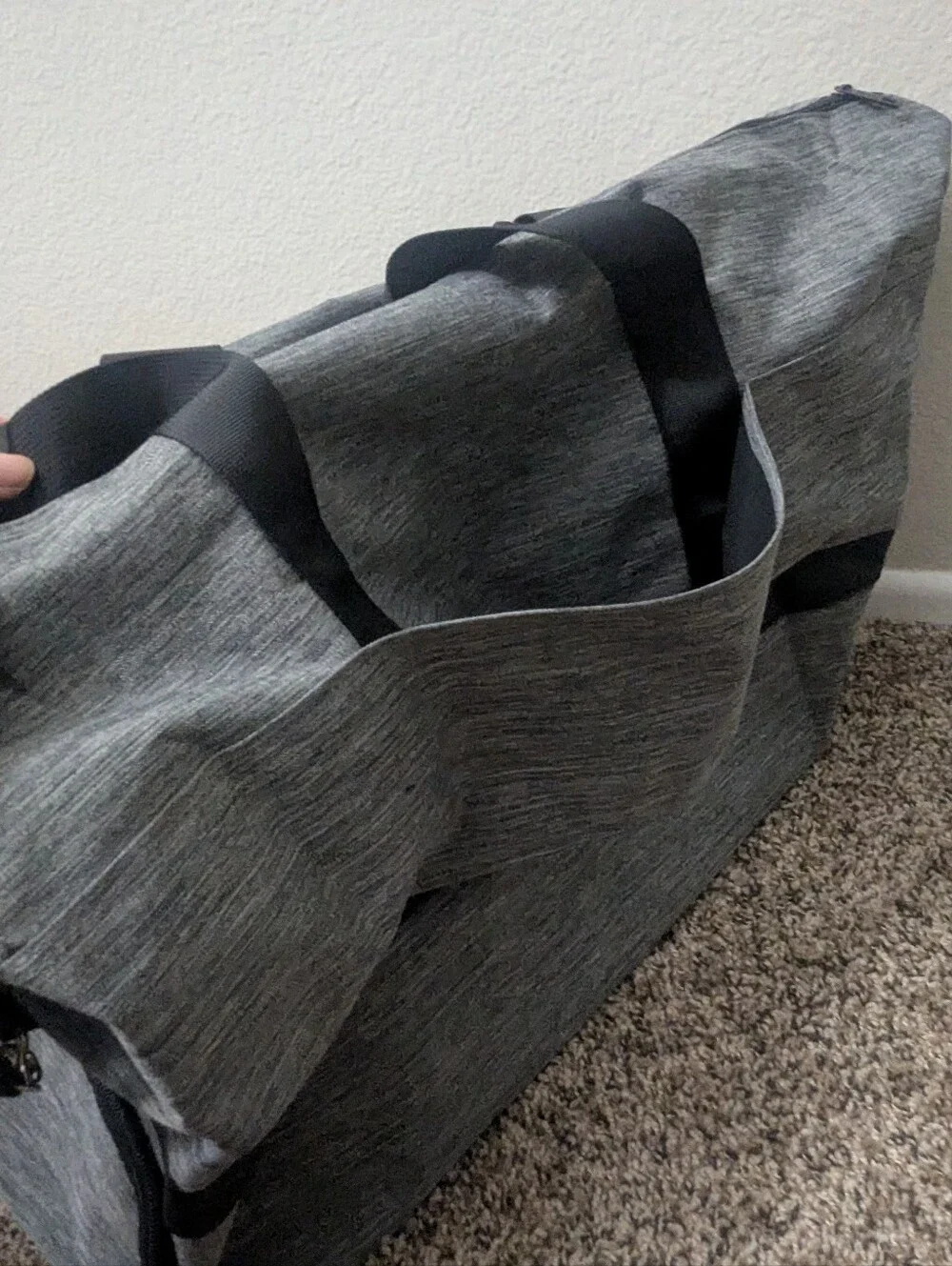 NWT Gray Weekend Duffel Bag
